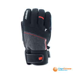 Перчатки REUSCH Luca R-TEX XT Blck/Blck Melang/Fire Red 